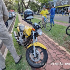Motociclista e pedestre ficam feridos após grave acidente em Maringá Foto 4 Fotos de Motociclista e pedestre ficam feridos após grave acidente em Maringá