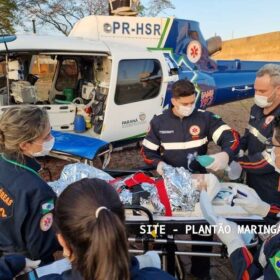 Criança de 1 ano no colo da avó é intubada ao ser ejetada de carro após capotamento no Paraná Foto 3 Fotos de Criança de 1 ano no colo da avó é intubada ao ser ejetada de carro após capotamento no Paraná