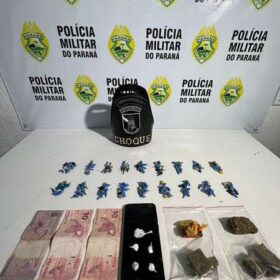 Homem é preso por tráfico de drogas e corrupção de menor em Maringá Foto 2 Fotos de Homem é preso por tráfico de drogas e corrupção de menor em Maringá