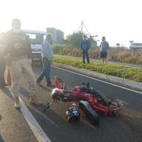 Idoso é socorrido de helicóptero após acidente de moto em Marialva Foto 6 Fotos de Idoso é socorrido de helicóptero após acidente de moto em Marialva
