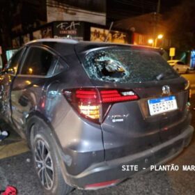 Jovem de 22 anos é intubado após grave acidente no centro de Maringá Foto 5 Fotos de Jovem de 22 anos é intubado após grave acidente no centro de Maringá