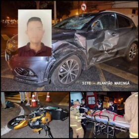 Jovem de 22 anos é intubado após grave acidente no centro de Maringá Foto 7 Fotos de Jovem de 22 anos é intubado após grave acidente no centro de Maringá