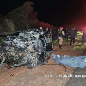 Motorista morre após bater carro de frente com carreta na Região de Maringá Foto 12 Fotos de Motorista morre após bater carro de frente com carreta na Região de Maringá