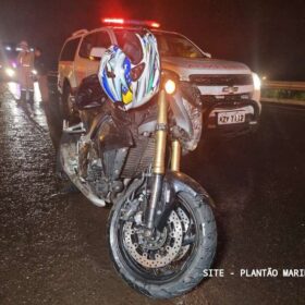 Policial é intubado após sofrer acidente de moto e tem arma roubada em Maringá Foto 1 Fotos de Policial é intubado após sofrer acidente de moto e tem arma roubada em Maringá