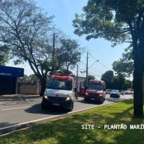 Câmera registra acidente entre ônibus e moto em Maringá Foto 5 Fotos de Câmera registra acidente entre ônibus e moto em Maringá