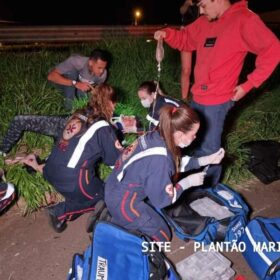 Câmera registra carro contramão e causando acidente que deixou idosa ferida em Maringá Foto 4 Fotos de Câmera registra carro contramão e causando acidente que deixou idosa ferida em Maringá