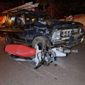 Durante fuga da Polícia Militar, motociclista avança preferencial e sofre grave acidente em Sarandi Foto 6 Fotos de Durante fuga da Polícia Militar, motociclista avança preferencial e sofre grave acidente em Sarandi