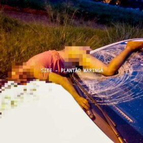 Homem é intubado após ser atropelado e ir parar em cima de carro em Maringá Foto 3 Fotos de Homem é intubado após ser atropelado e ir parar em cima de carro em Maringá