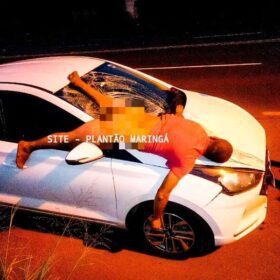 Homem é intubado após ser atropelado e ir parar em cima de carro em Maringá Foto 7 Fotos de Homem é intubado após ser atropelado e ir parar em cima de carro em Maringá