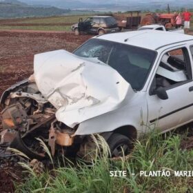 Morador de Sarandi é preso e moça socorrida em estado grave após acidente em Marialva Foto 1 Fotos de Morador de Sarandi é preso e moça socorrida em estado grave após acidente em Marialva