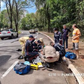 Mulher de 60 anos é socorrida com ferimentos graves após acidente em Maringá Foto 2 Fotos de Mulher de 60 anos é socorrida com ferimentos graves após acidente em Maringá