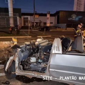 No dia do aniversário motorista sofre ferimentos graves após acidente em Maringá Foto 12 Fotos de No dia do aniversário motorista sofre ferimentos graves após acidente em Maringá
