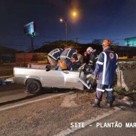 No dia do aniversário motorista sofre ferimentos graves após acidente em Maringá Foto 8 Fotos de No dia do aniversário motorista sofre ferimentos graves após acidente em Maringá