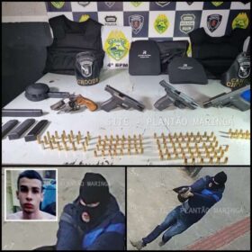Polícia prende quadrilha e apreende várias armas em Maringá Foto 9 Fotos de Polícia prende quadrilha e apreende várias armas em Maringá