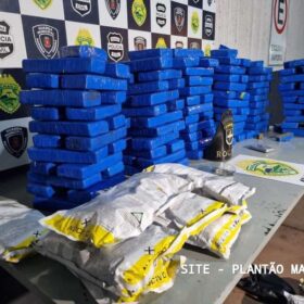 Rocam e Choque apreende 140 quilos maconha em Maringá Foto 2 Fotos de Rocam e Choque apreende 140 quilos maconha em Maringá