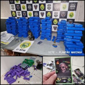 Rocam e Choque apreende 140 quilos maconha em Maringá Foto 5 Fotos de Rocam e Choque apreende 140 quilos maconha em Maringá