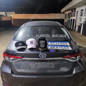 Após intensa perseguição criminosos são presos pela Rotam Maringá Foto 2 Fotos de Após intensa perseguição criminosos são presos pela Rotam Maringá