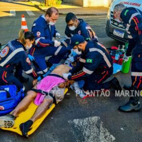 Ciclista é reanimado pelo Samu, após colisão com ônibus em Sarandi Foto 14 Fotos de Ciclista é reanimado pelo Samu, após colisão com ônibus em Sarandi