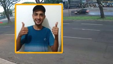 Fotos de Câmera de segurança registrou acidente que matou pai e deixou filha ferida em Maringá