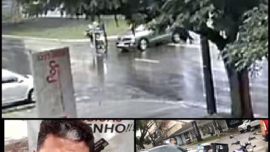 Fotos de Tonho do Pen Drive fica ferido após ter moto atingida por carro que avançou preferencial em Maringá