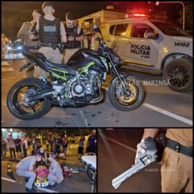 Homem com mandado de prisão é flagrado com arma e documentos falsos após sofrer grave acidente, em Sarandi Foto 11 Fotos de Homem com mandado de prisão é flagrado com arma e documentos falsos após sofrer grave acidente, em Sarandi