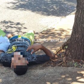 Fotos de Homem é baleado na Praça da Catedral em Maringá