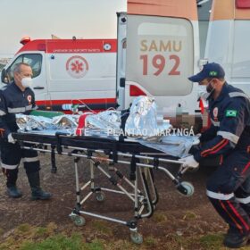 Homem é socorrido em estado gravíssimo após incêndio em residência em Sarandi Foto 4 Fotos de Homem é socorrido em estado gravíssimo após incêndio em residência em Sarandi