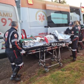 Homem é socorrido em estado gravíssimo após incêndio em residência em Sarandi Foto 12 Fotos de Homem é socorrido em estado gravíssimo após incêndio em residência em Sarandi