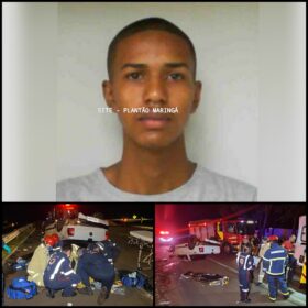 Jovem de 20 anos morre após capotamento em Maringá Foto 1 Fotos de Jovem de 20 anos morre após capotamento em Maringá