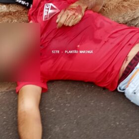 Jovem é executado com vários tiros em Maringá Foto 1 Fotos de Jovem é executado com vários tiros em Maringá