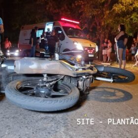 Motociclista sofre ferimentos graves após bater na traseira de carreta em Sarandi Foto 1 Fotos de Motociclista sofre ferimentos graves após bater na traseira de carreta em Sarandi