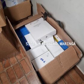 Polícia Militar apreende submetralhadora e carga de eletrônicos avaliada em mais de 5 milhões em Maringá Foto 10 Fotos de Polícia Militar apreende submetralhadora e carga de eletrônicos avaliada em mais de 5 milhões em Maringá
