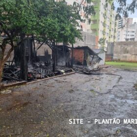 Uma mulher morreu e três pessoas foram intubadas após incêndio em pensionato em Maringá Foto 5 Fotos de Uma mulher morreu e três pessoas foram intubadas após incêndio em pensionato em Maringá