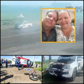 Vídeo mostra acidente que matou casal de motociclistas Foto 1 Fotos de Vídeo mostra acidente que matou casal de motociclistas
