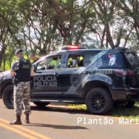 Fotos de Criminosos armados morreram em confronto com o Pelotão Choque de Maringá