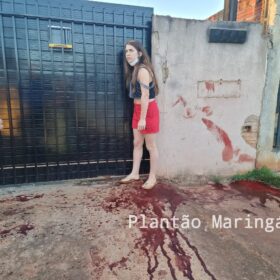Fotos de Imagens mostram homem morto pela esposa sendo socorrido em Sarandi 