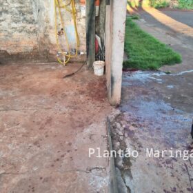 Fotos de Imagens mostram homem morto pela esposa sendo socorrido em Sarandi 