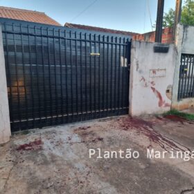 Fotos de Imagens mostram homem morto pela esposa sendo socorrido em Sarandi 
