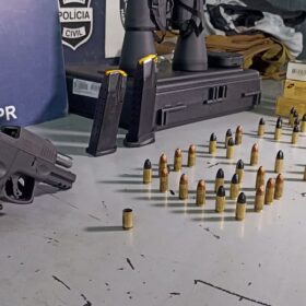Homem é preso após atirar e manter amigo refém em quarto de hotel em Maringá Foto 2 Fotos de Homem é preso após atirar e manter amigo refém em quarto de hotel em Maringá