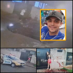 Fotos de Imagens mostram homem morto pela esposa sendo socorrido em Sarandi 