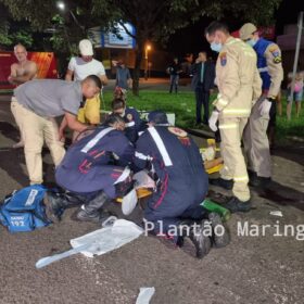 Motociclista é intubado após avançar preferencial e bater contra carro em Maringá Foto 13 Fotos de Motociclista é intubado após avançar preferencial e bater contra carro em Maringá