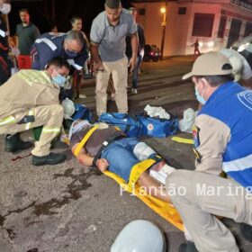 Motociclista é intubado após avançar preferencial e bater contra carro em Maringá Foto 14 Fotos de Motociclista é intubado após avançar preferencial e bater contra carro em Maringá