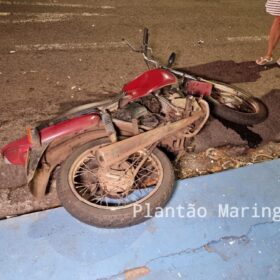 Motociclista é intubado após avançar preferencial e bater contra carro em Maringá Foto 4 Fotos de Motociclista é intubado após avançar preferencial e bater contra carro em Maringá