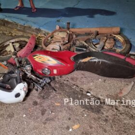 Motociclista é intubado após avançar preferencial e bater contra carro em Maringá Foto 7 Fotos de Motociclista é intubado após avançar preferencial e bater contra carro em Maringá