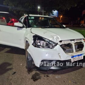 Motociclista é intubado após avançar preferencial e bater contra carro em Maringá Foto 9 Fotos de Motociclista é intubado após avançar preferencial e bater contra carro em Maringá