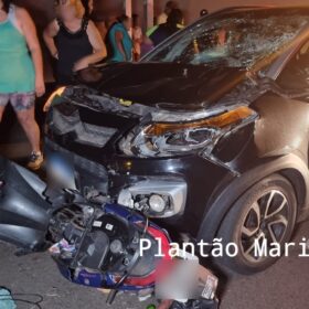 Fotos de Mulher morre e marido é socorrido em estado grave após acidente em Maringá