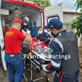 Fotos de Homem suspeito de atirar e matar vizinha por causa de som alto se apresenta em Sarandi