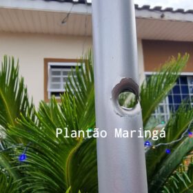 Fotos de Homem suspeito de atirar e matar vizinha por causa de som alto se apresenta em Sarandi