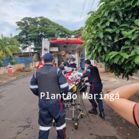 Fotos de Homem suspeito de atirar e matar vizinha por causa de som alto se apresenta em Sarandi