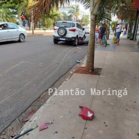 Carro arrasta moto por cerca de 30 metros após acidente e deixa açougueiro em estado grave em Sarandi Foto 4 Fotos de Carro arrasta moto por cerca de 30 metros após acidente e deixa açougueiro em estado grave em Sarandi